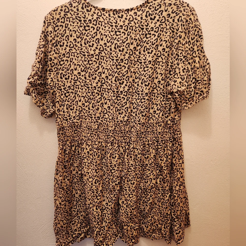 Myra Bag Leopard Print Top Sizs XL - Picture 2 of 4
